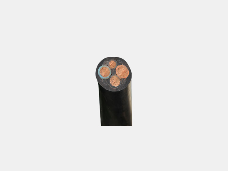 Marine rubber sheathed flexible cable